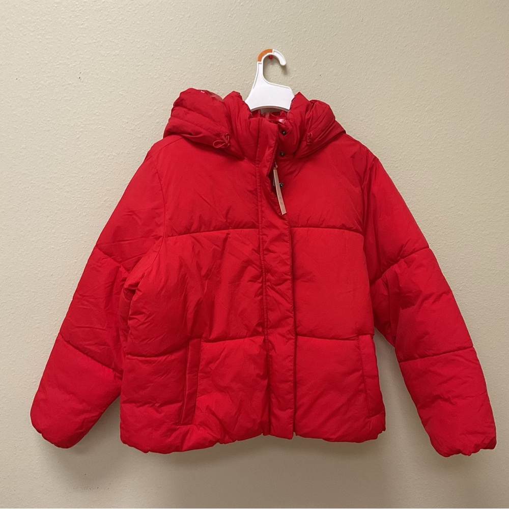 A New Day Red Puffer Jacket